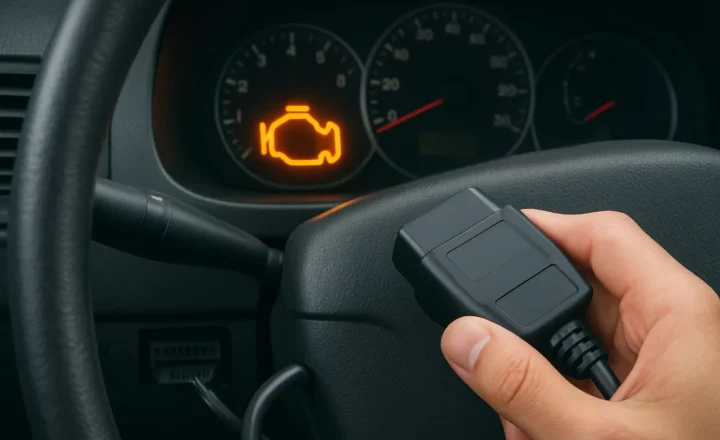 Kontrolka check engine a kody błędów: praktyczna ilustracja poradnika