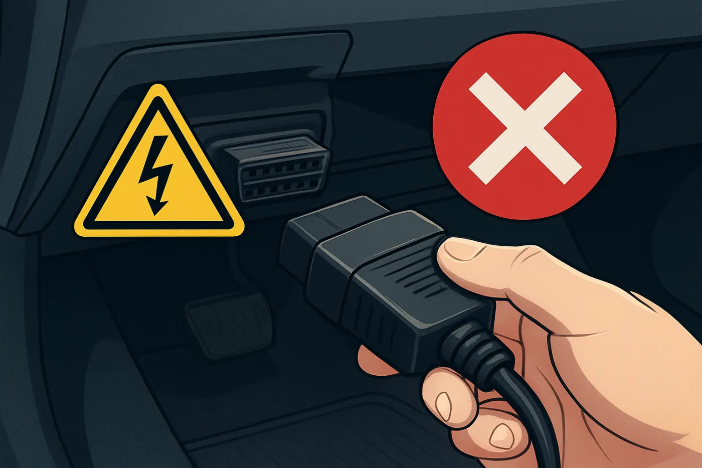 Bezpieczeństwo elektryczne gniazda obd: praktyczna ilustracja poradnika