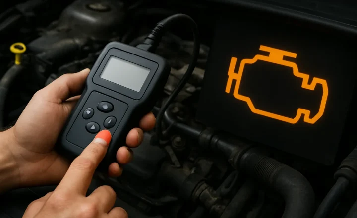 Bezpieczne kasowanie błędów obd check engine: praktyczna ilustracja poradnika